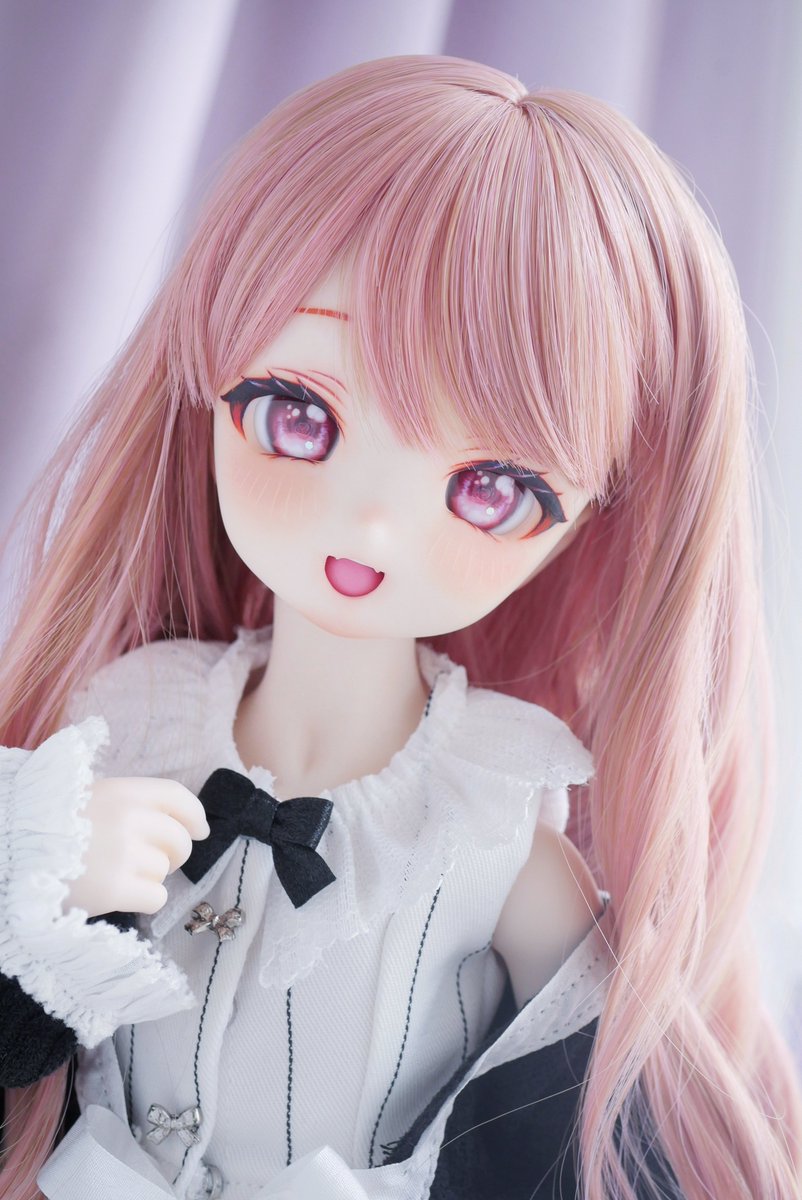 【Smile Capsule】
ドルミス委託品
DDH-27 SW カスタムヘッド
#ヒビキっ子

🍎モデル着用　姫りんごウイッグ
カラフルカール《いちごチョコ》

委託先
姫りんご＋Alice【A-10】
#ドルミス61販売 
#姫りんごウイッグ3個目半額🛍
#ウイッグ1点購入でサンキューチケットプレゼント🎟🎪