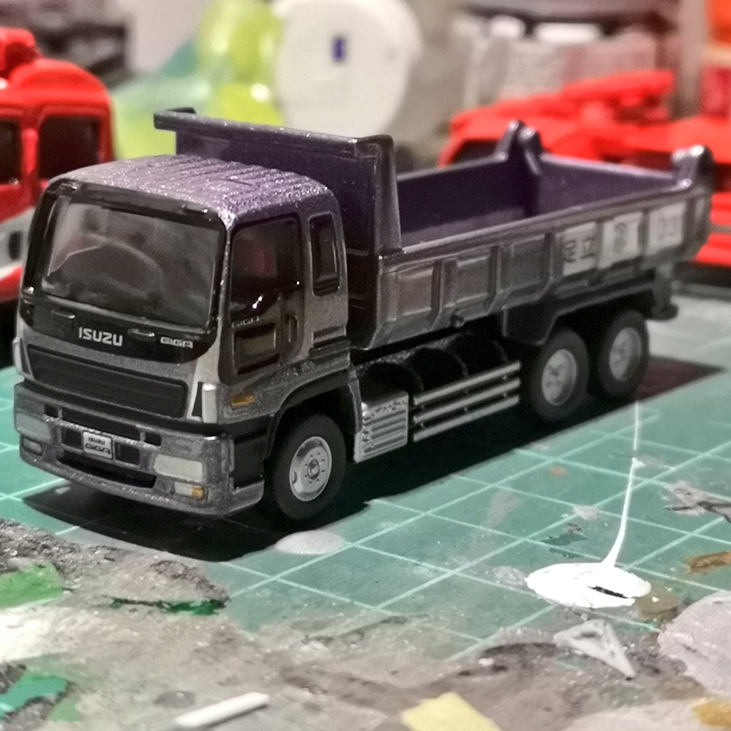 ミニカー Hide Mini GT x Mizu Diecast 1:64 Lincoln Capri Hot Rod 1954 “Shadow