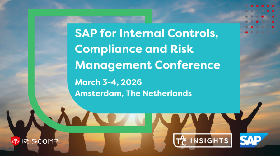 RiscompSAPGRC's tweet photo. Why is mastering master data at the center of SAP GRC v2026? 🎯 

GRC automation is about 3 LoDs collaborating around processes, risks and controls. 📍 Join us at CCR Amsterdam to learn how to maximize SAP GRC value and reduce operating costs!
https://t.co/ZN7IDwI4tw
#CCR #SAPGRC https://t.co/A5Sc1zxovY