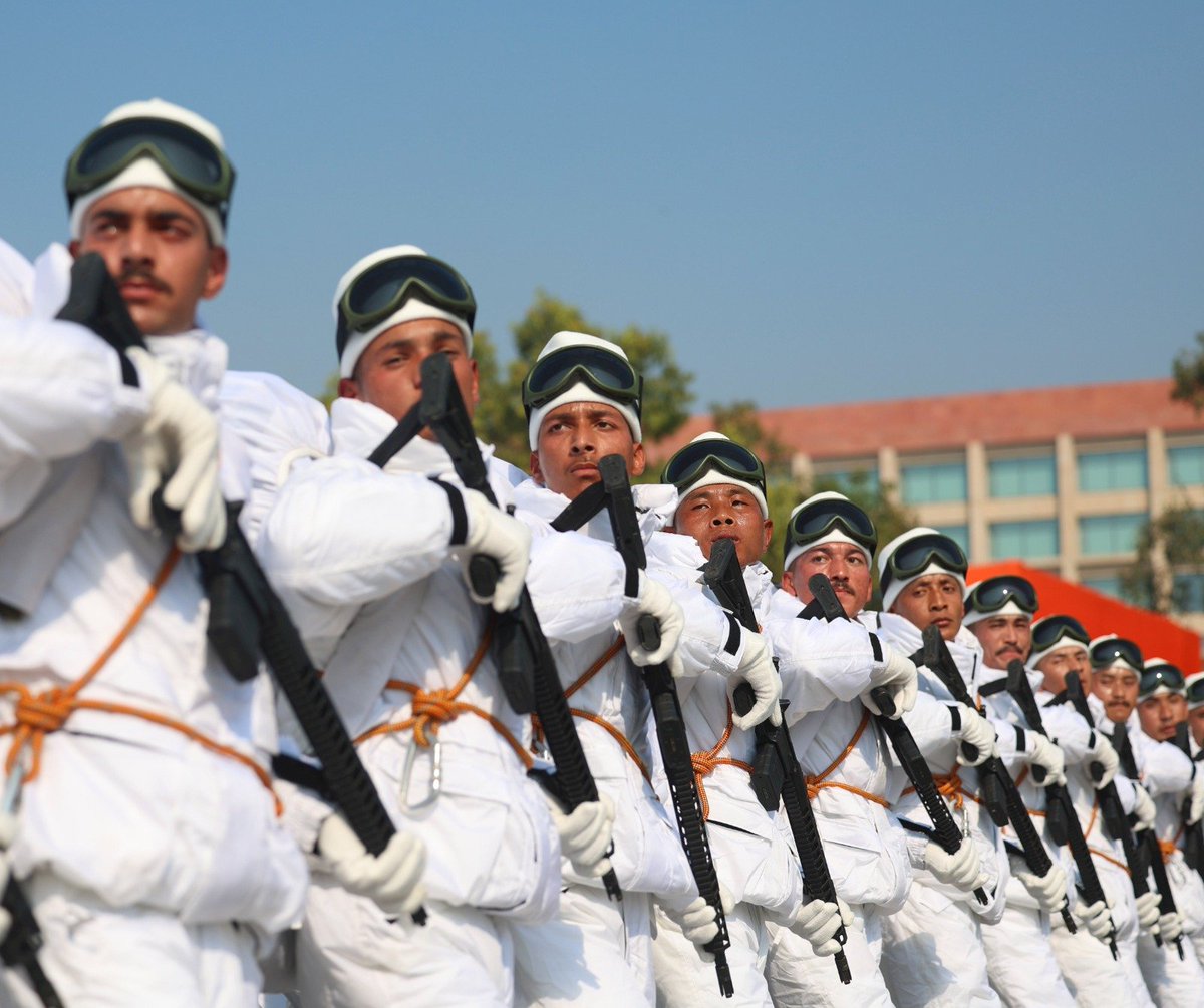 narendramodi's tweet image. The Republic Day parade offered a glimpse into the strengthening capabilities of India’s security forces. Our forces are truly our pride! 

Here are some more glimpses.