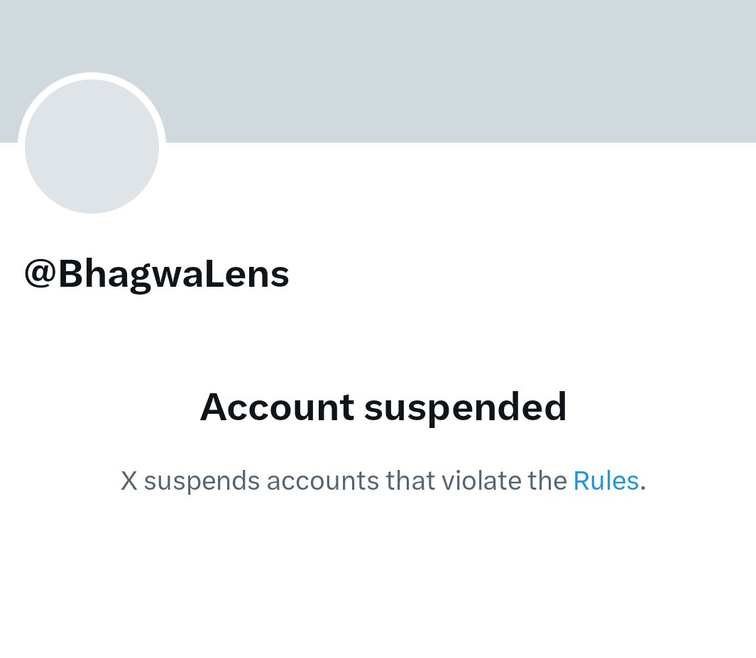 🅒🅐🅢🅔-🅝🅞__  ∞2086∞ 
Good bye.......@BhagwaLens....👋
Dedicated to <a href="/X/">X</a>  
Ⓡⓔⓟⓞⓡⓣⓔⓓ  ⓑⓨ » #𝐓𝐄𝐀𝐌_𝐇𝐄𝐀𝐒𝐓 🎭