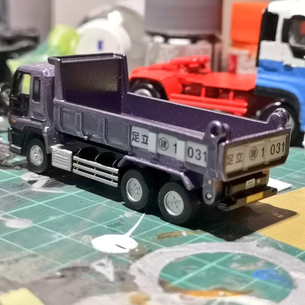 ミニカー Hide Mini GT x Mizu Diecast 1:64 Lincoln Capri Hot Rod 1954 “Shadow