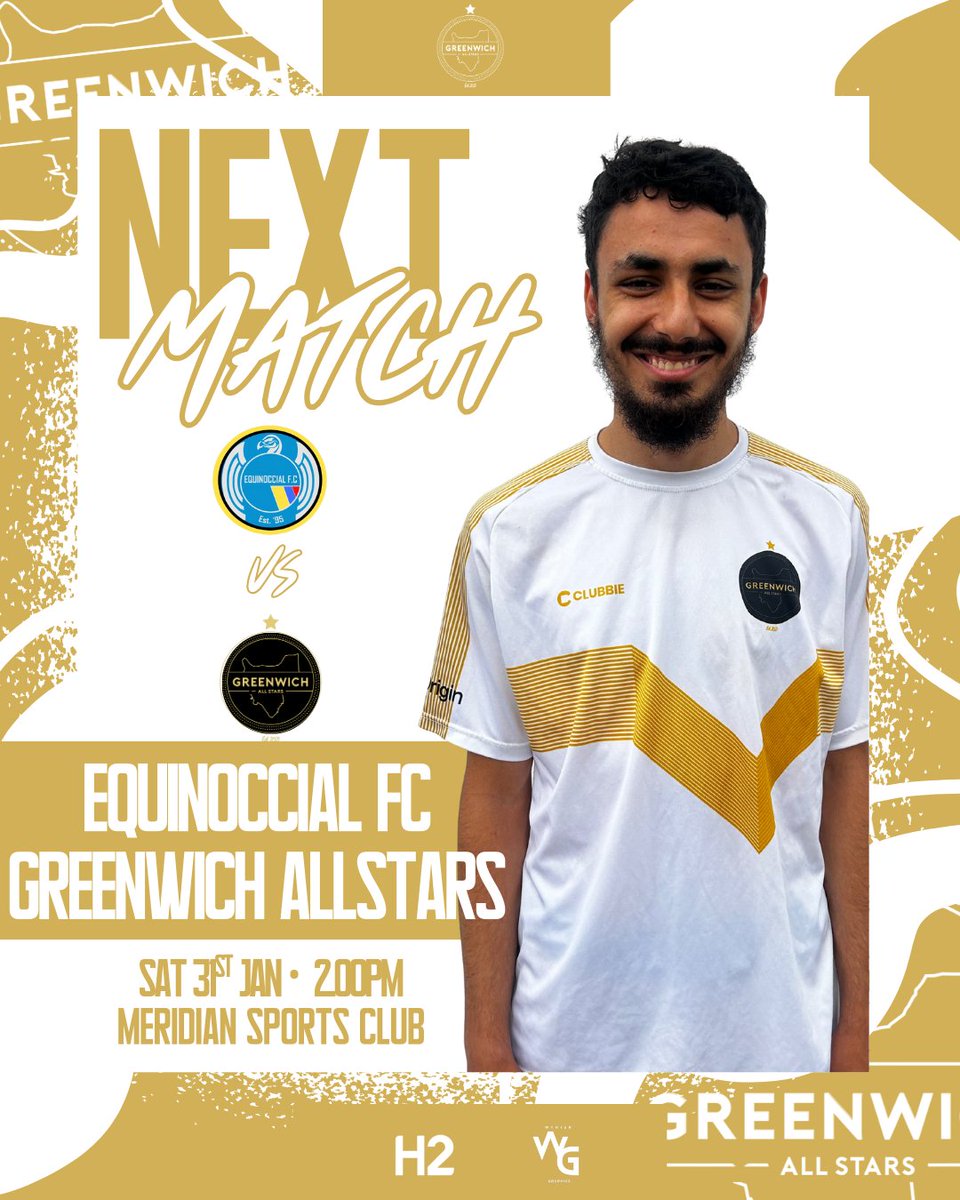 allstarsfcbts's tweet image. THIS WEEKEND ⚽️

We are on the road again, this time to face @EquinoccialFC - we managed to take the 3 pts last meet, but with them top of the table it could go either way.

🏟️ Meridian Sports Club
⏰ 2.00PM

Come down and support the boys!

#allstars #getyourgameon