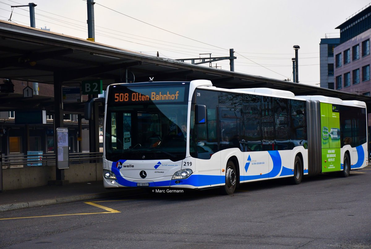 Autobus Mercedes Citaro articulé GC2 n°219 en service sur la ligne 508. 
#TeamNAW700 

© Marc Germann