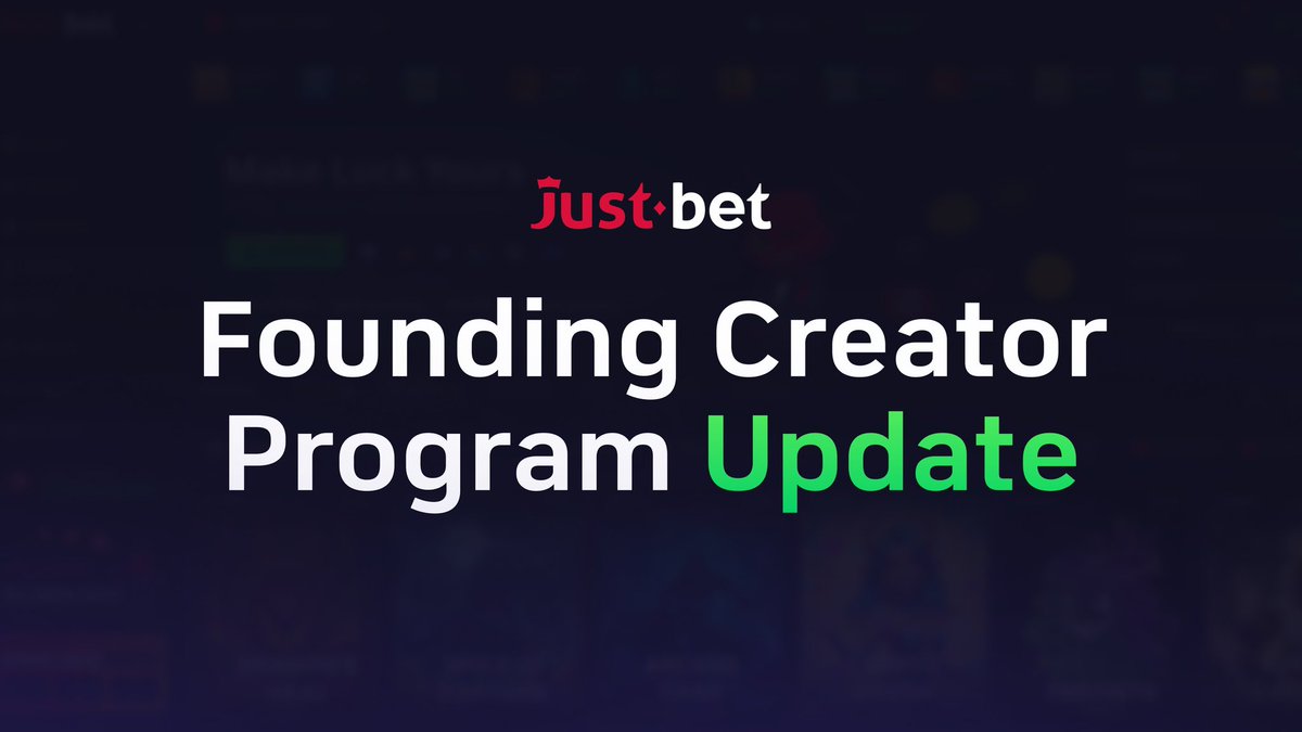 JustBetOnchain's tweet photo. Founding Creator Program Update:

So far, 152 creators have joined to build with our game engine.

Total audience: ~2.5M across platforms.

The engine is in the final phase. Early creators will get access to the first version before betting goes live.

February will be a huge month. We’re in the last phase now, and the launch is getting close. If you want to be an early creator, this is the time.

More soon.