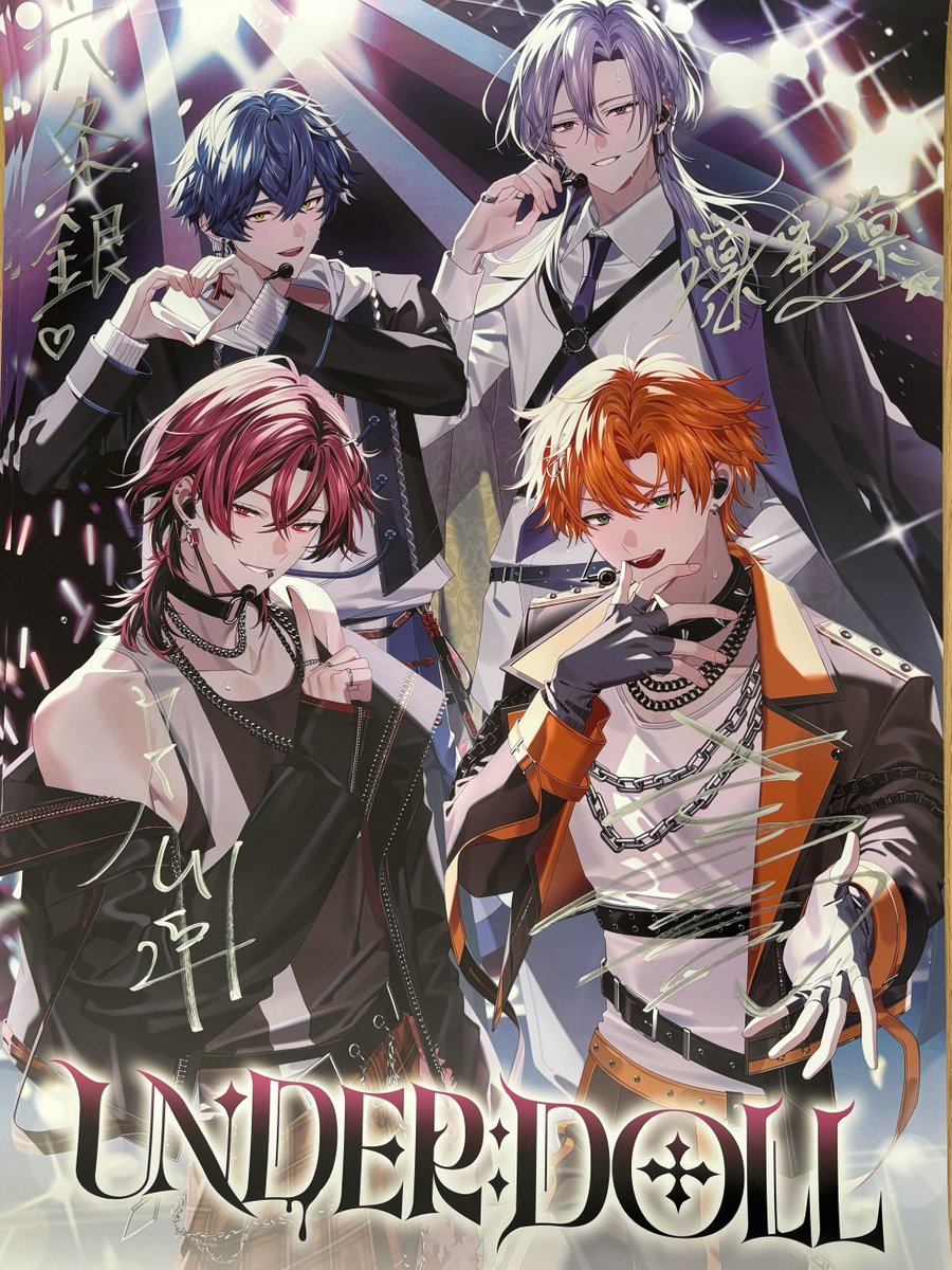 ✜. ━━━━━ .✜
INFORMATION
✜. ━━━━━ .✜

『UNDER:DOLL』 
今後の解禁・配信スケジュール

🗓 1.30 (Fri)
レン（CV. 月山岳）試聴公開

🗓 2.13 (Fri)
導入編・レン編
DLsiteにて配信開始（発売日）

サインポスターの抽選のご連絡も今週行います！

#UD現場