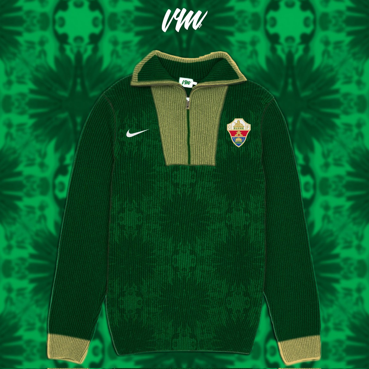 vm_kits's tweet photo. Elche CF - Alternative Quarter-zip Design

#elche #laliga #spain #footballdesign #sports https://t.co/sA27UOKWY0