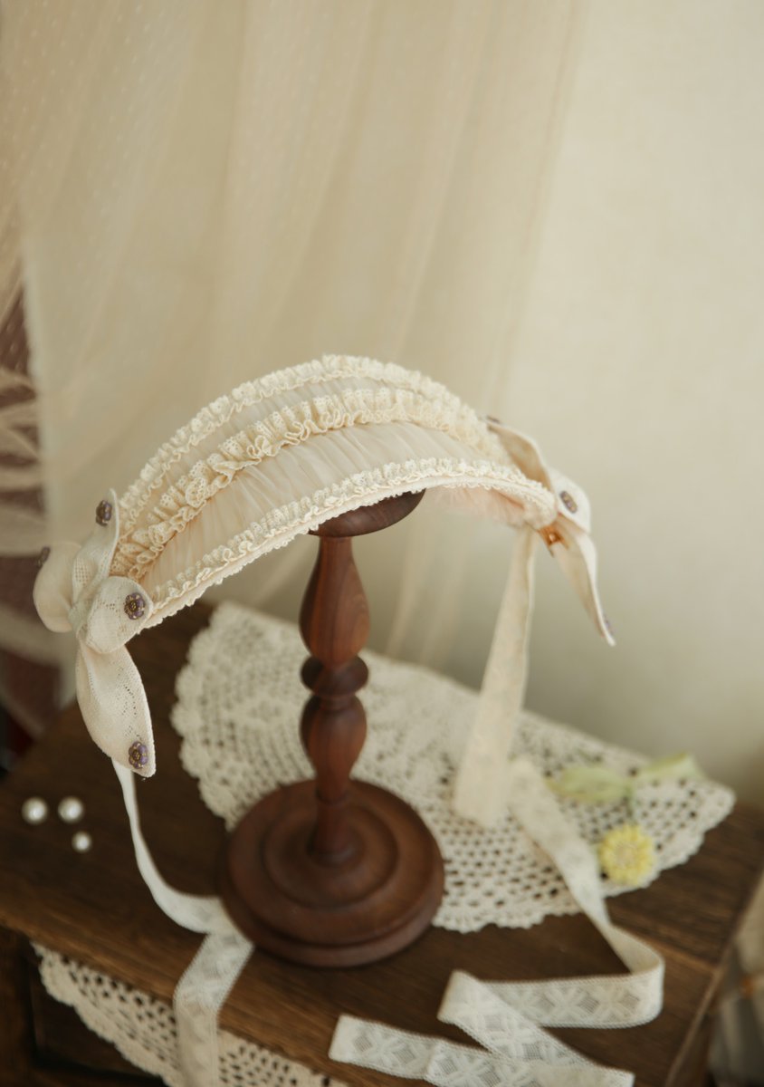 🌟商品紹介🌟 カントリーラビット ボンネット 色々な花が錦を織った