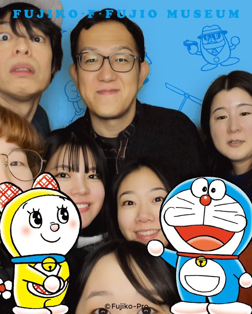 「インターネ島エクスプローラー」東京公演が無事怪我もなく終了しました🗿
ありがとうございました！！
インターネ島から生還したので、本日は上田先生に藤子・F・不二雄ミュージアムに連れてってもらいました。
SF(少し不思議)をたくさん浴びました🩵