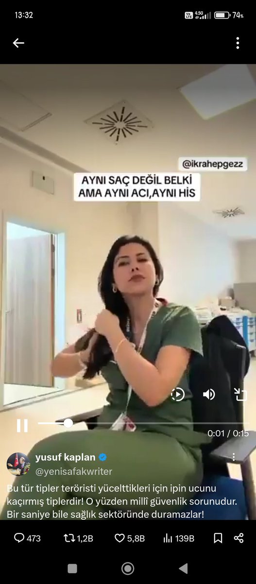 Evet doğru ameliyata köpek kafası yapanlar değil saçını ören hemşire tutuklandı