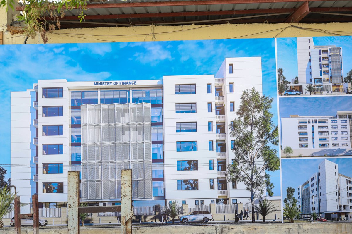 Ra’iisul Wasaaraha XJFS, Mudane Xamsa Cabdi Barre, ayaa dhagax-dhigay dhismaha cusub ee Wasaaradda Maaliyadda, taas oo laga hirgelin doono dhisme casri ah oo beddelaya xaruntii la dhisay sanadkii 1980, ujeedkana yahay in dhismaha cusub daboolo baahiyaha iyo waajibaadka wasaaradda