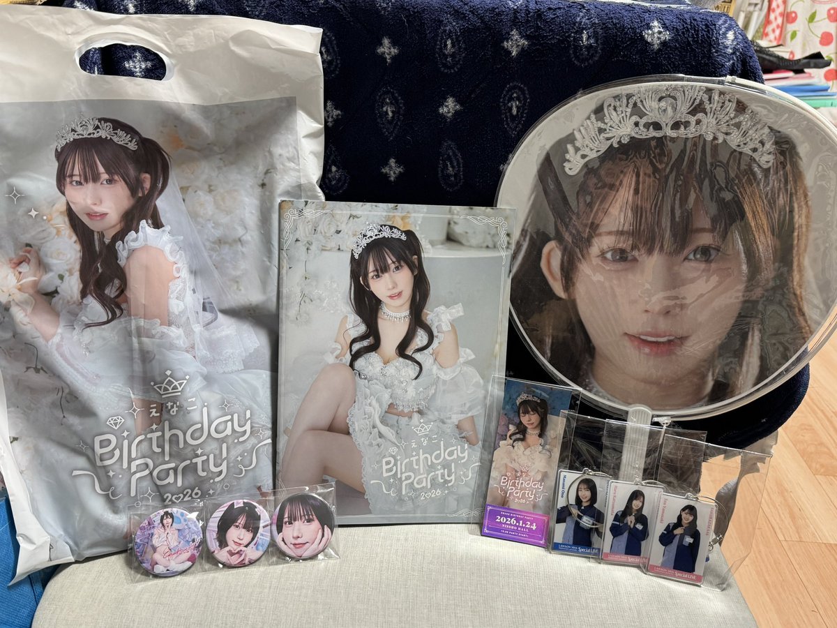 えなこ Birthday Party 2026 グッズ全て えなこ Birthday Party 2026
