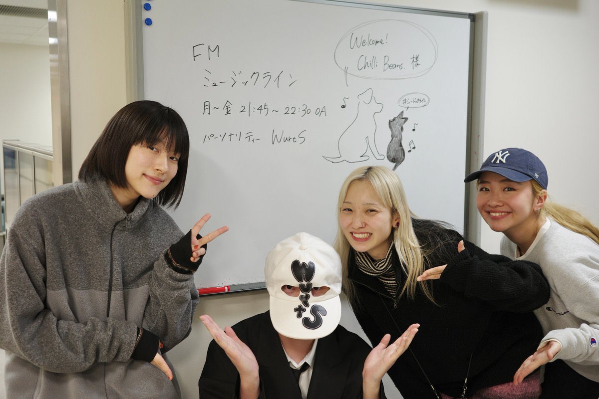 🗓️本日1/26(月)21:45-22:30 OA
NHK-FM「ミュージックライン」
<a href="/nhk_musicjp/">NHK MUSIC</a> 

Chilli Beans.がゲスト出演🧢🫘

新曲「star flower」についてなど
たくさんお話しています🌠

ぜひお聴きください🎧

🔗radiko
radiko.jp/share/?t=20260… 

#ミュージックライン