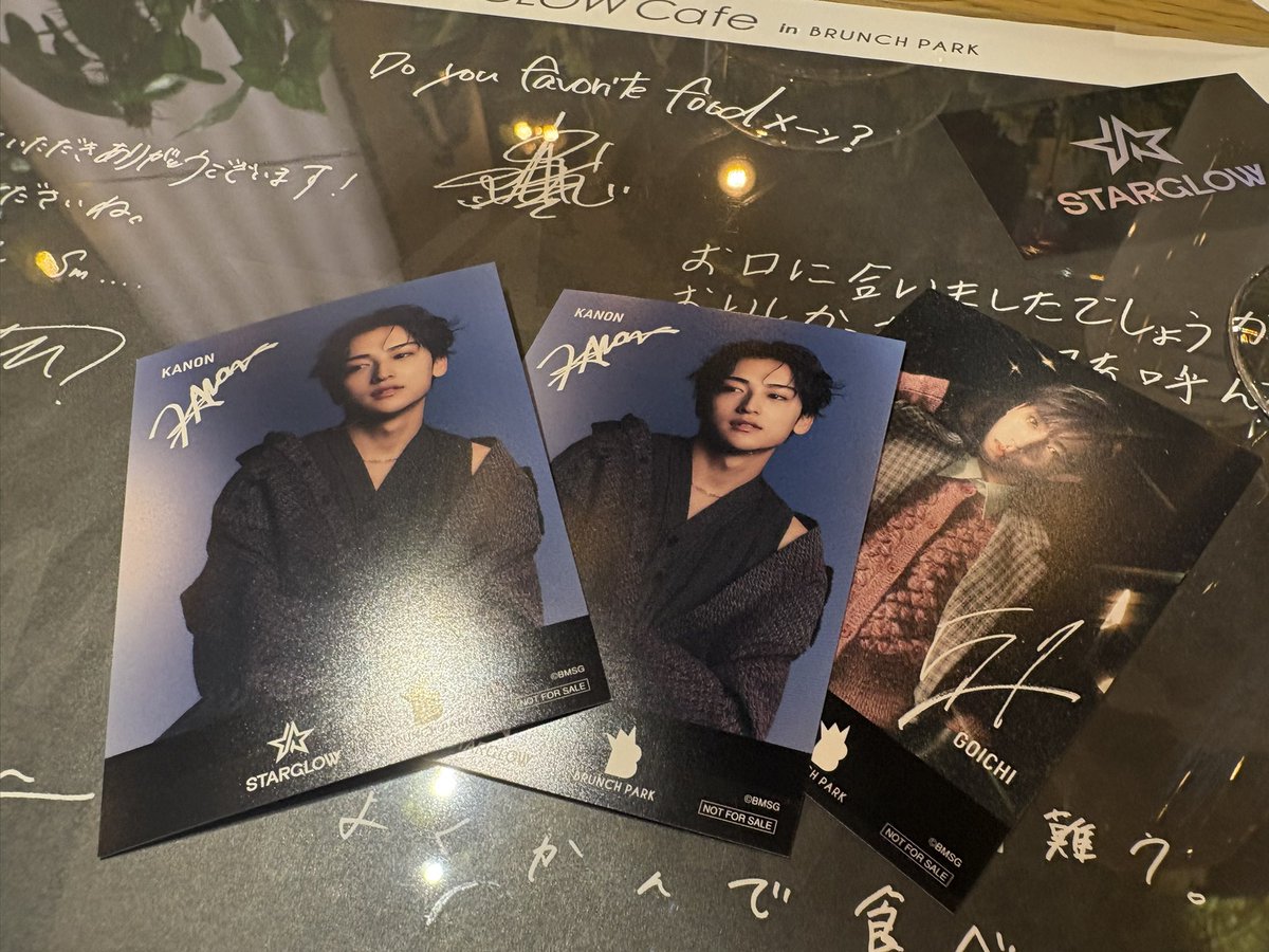 ぶおおおおぉーーーー💫

KANON   51

STARGLOW   カフェ　ブランチパーク