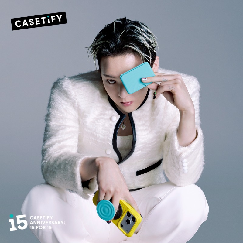 今年15周年を迎えたCASETiFYが、G-DRAGON を初のグローバルiCONとして