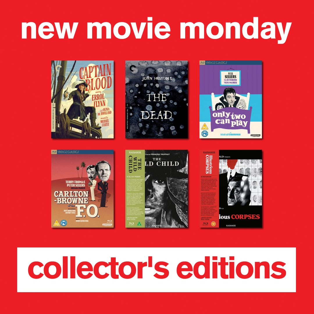 FOPPofficial's tweet photo. Collector's editions out today:
• #CaptainBlood
• #TheDead
• #OnlyTwoCanPlay
• #CarltonBrowneOfTheFO
• #TheWildChild
• #IllustriousCorpses
#gettofopp https://t.co/5lt56FbS6W