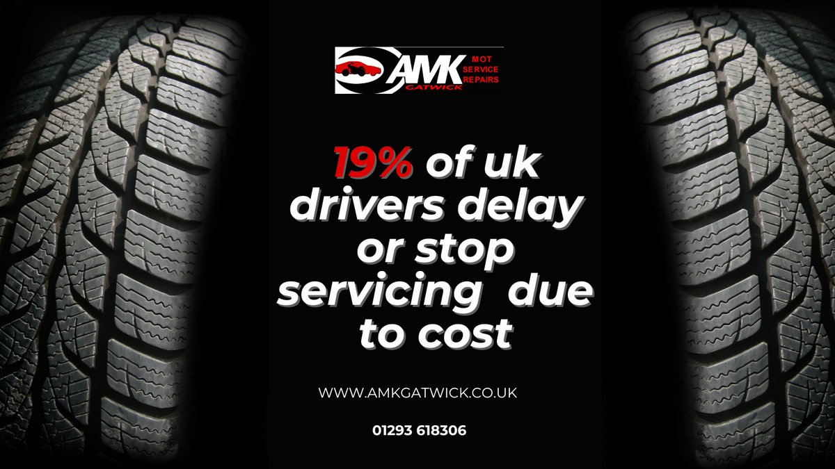 We know it's always a pinch after Christmas but do get your service done when it's due!  #gatwick #crawley #ukdrivers