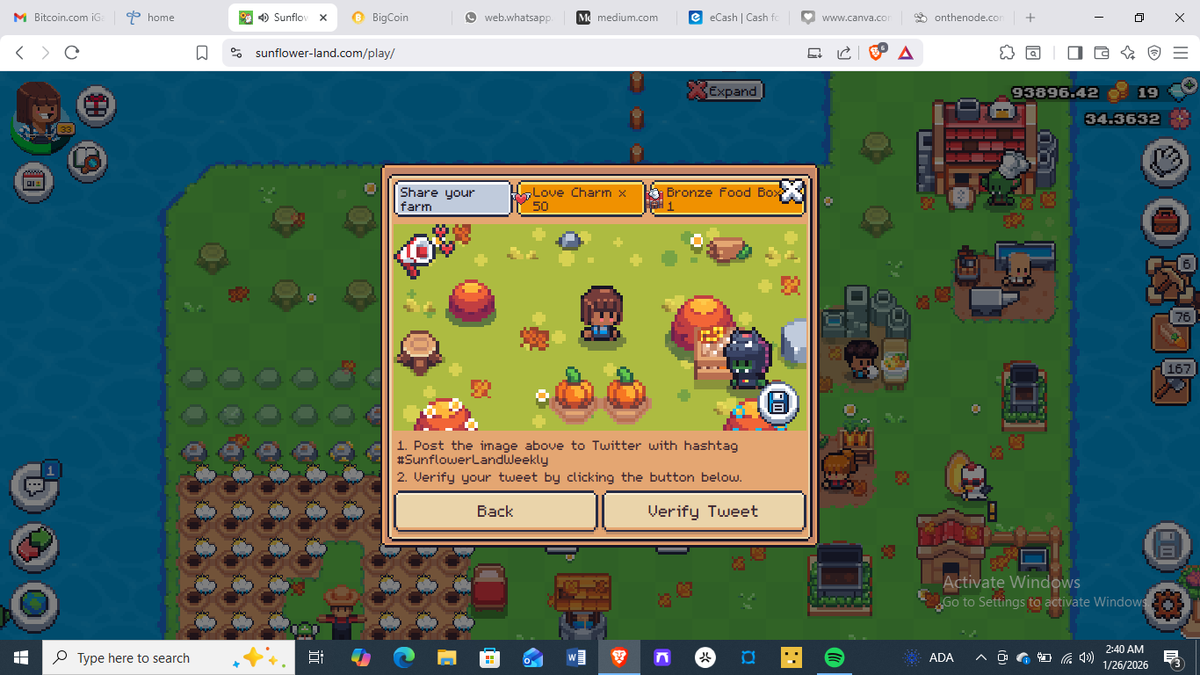 #SunflowerLandWeekly