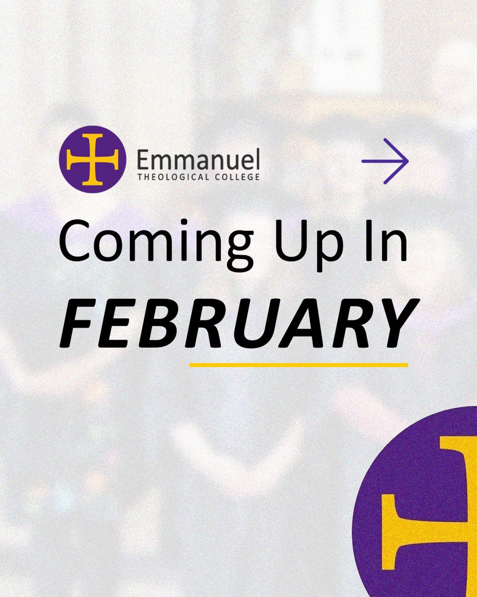 Emmanuel Theological College tweet media