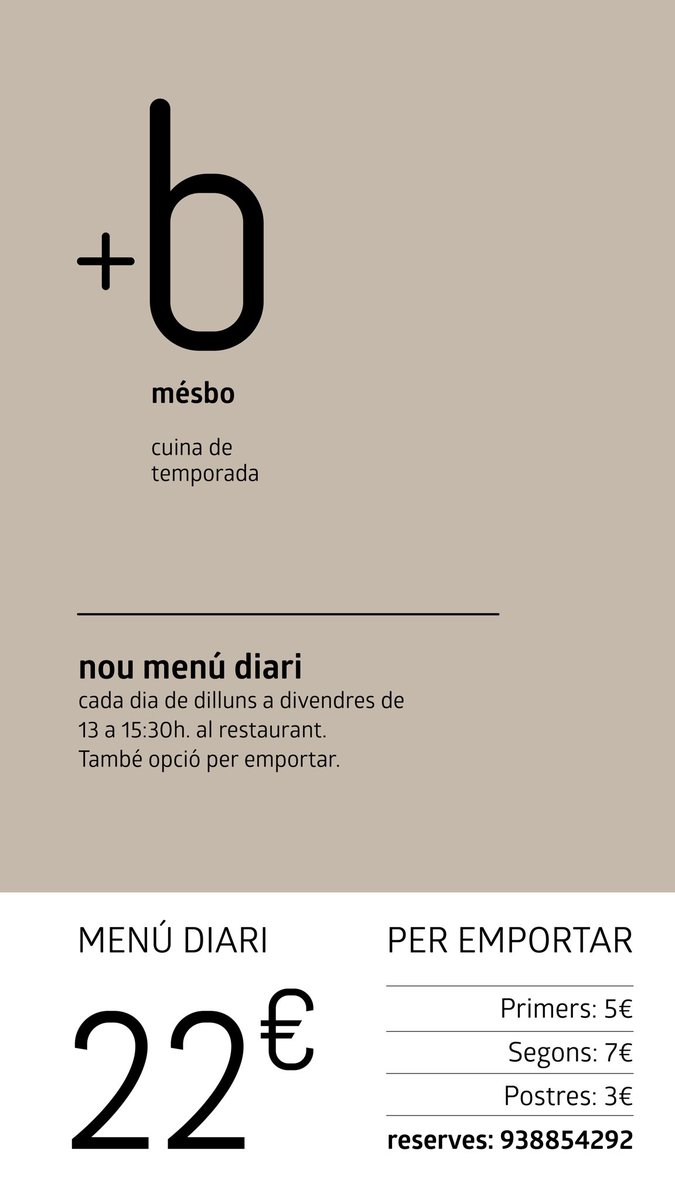 mesborestaurant's tweet photo. El menú d’aquesta setmana 😋
(26-1-26 a 30-1-26) https://t.co/DSjGtTAprQ