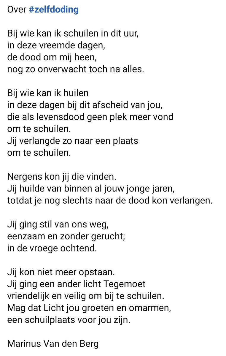 Bosmaatjes's tweet image. 💖
#zelfdoding