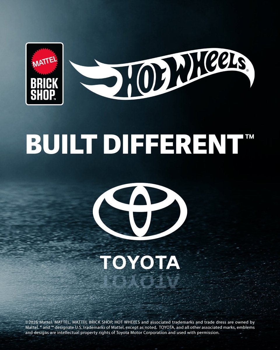 megabloksnews's tweet photo. 2026 Mattel Brick Shop Hot Wheels lineup has been teased at Nuremberg International Toy Fair today. Mattel has announced their partnership with Lamborghini,  Toyota,  and Aston Martin for their upcoming Mattel Brick Shop lineup

[1/4] https://t.co/V8I40X8HKu