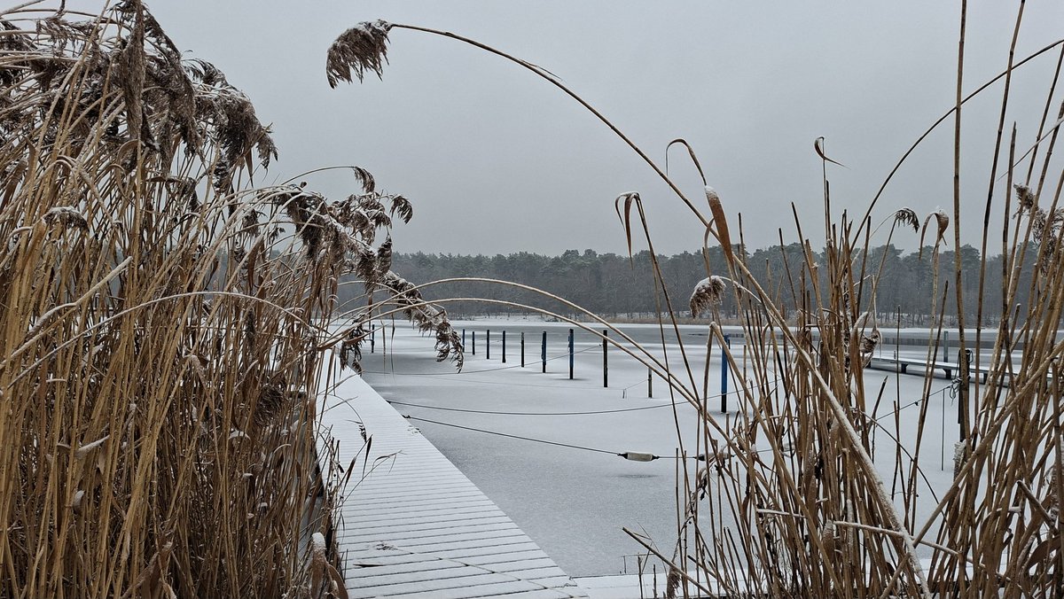 nach Eisregen jetzt Schnee 
☃️❄️