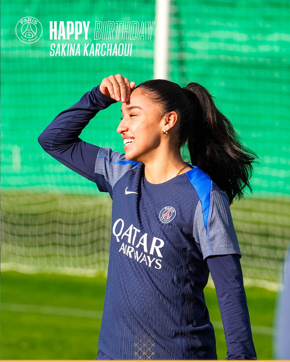 PSG_Feminines's tweet image. Joyeux anniversaire Saki' ! 🥳🎉

Notre capitaine fête aujourd'hui ses 30 ans ! 🎂