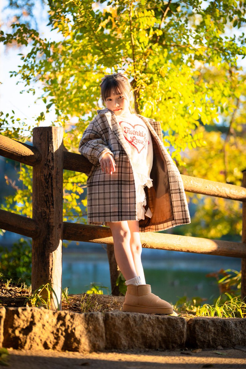 ポージングも自然にできるようになってきた😌
 #キッズモデル
 #ピュアフルモデル