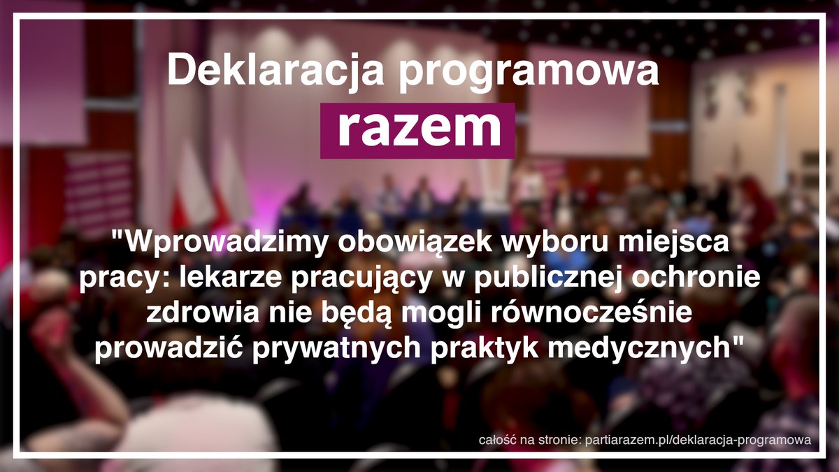 <a href="/PAPinformacje/">PAP</a> Cieszymy się, że PiS zainspirował się programem Razem 👇