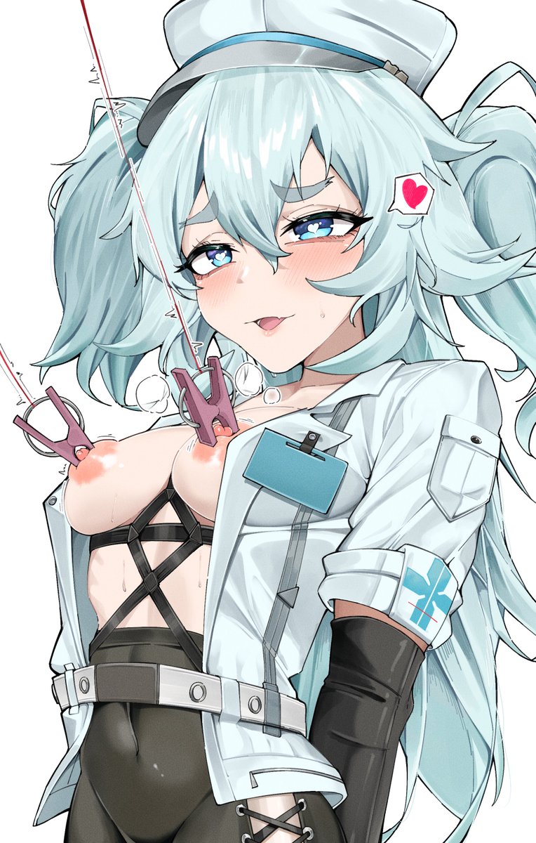 フローレンス!乳首が苦しそうだぞ!大丈夫か!? 