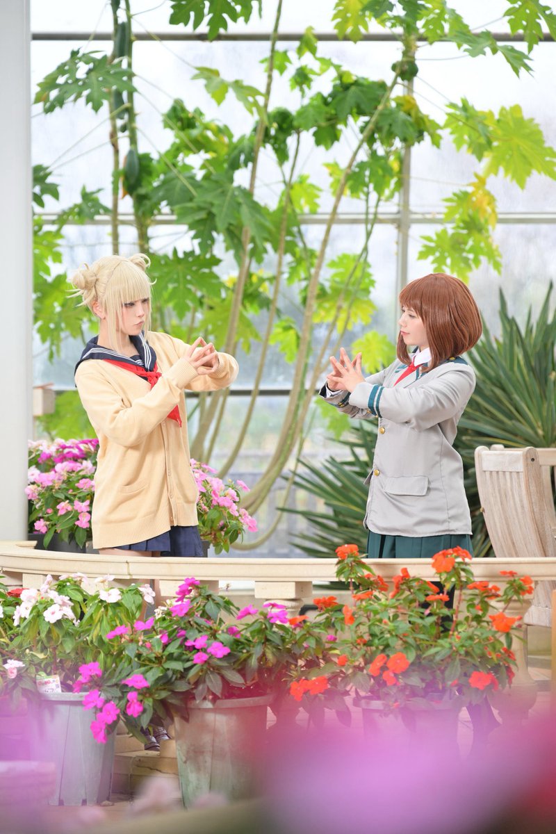 Cosplay / hrak

  お茶子ちゃんのこと
      もっとたくさん知りたいの
＿＿＿＿＿＿＿＿＿＿
麗日お茶子 <a href="/hhhhi02/">泉ひかり@パルクール系女子</a> 
トガヒミコ <a href="/death_cos/">デスコ🐼</a> 
ph.<a href="/Kaonasi_Love2/">すー（カオナシ）</a>