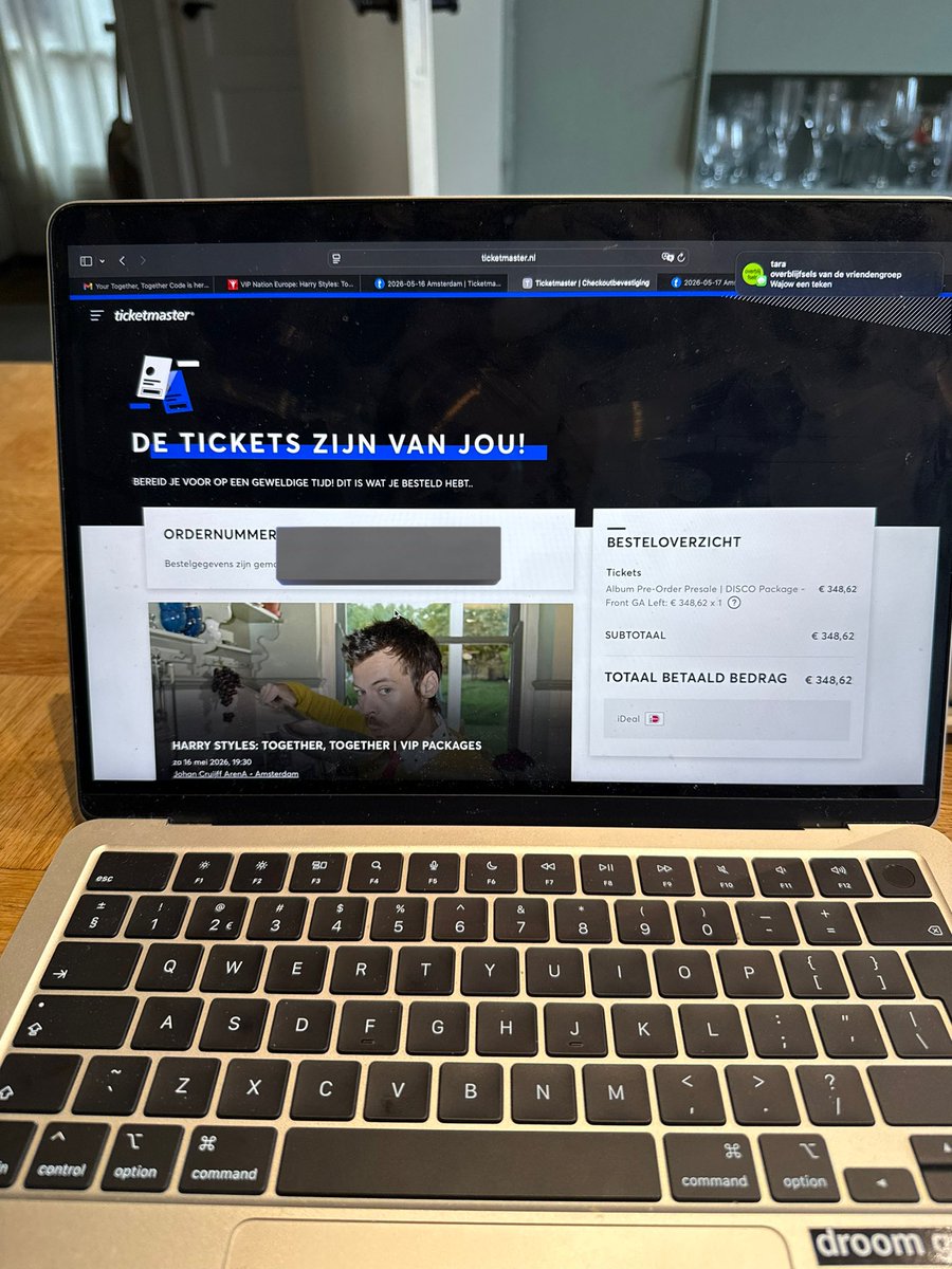 opening night WILL be seeing us