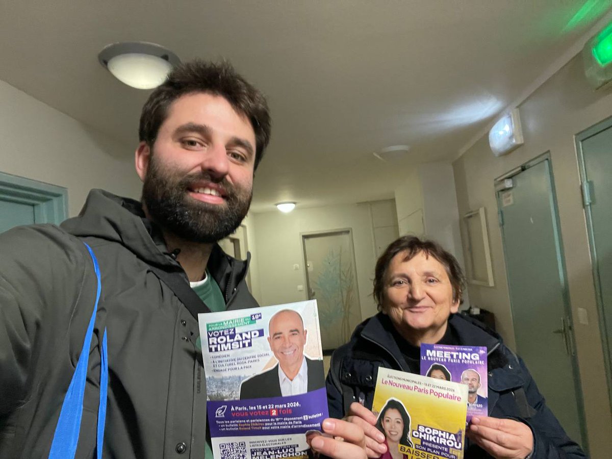 LFIParis19's tweet image. 1000 portes toquées et plus de 20 actions cette semaine à #Paris19 pour la campagne du Nouveau Paris Populaire.

Partout la même colère sur le budget de malheur soutenu par le PS de Grégoire. 

Rdv vendredi 30 janvier pour le meeting de @chikirouparis avec @RTimsit