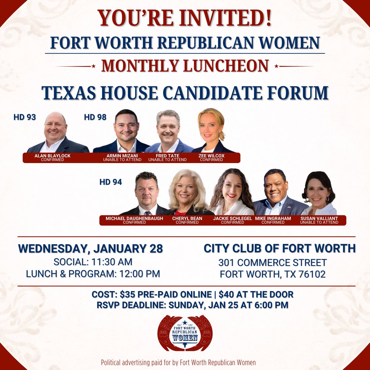 FW Republican Women tweet media