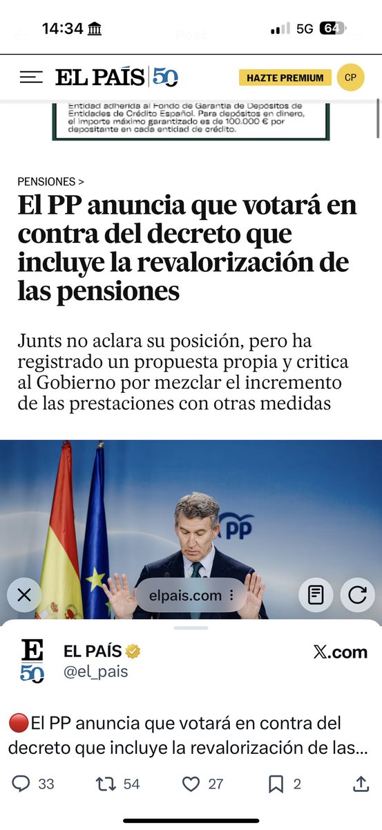 Para esto quieren gobernar. Para tumbar el Estado de Bienestar.