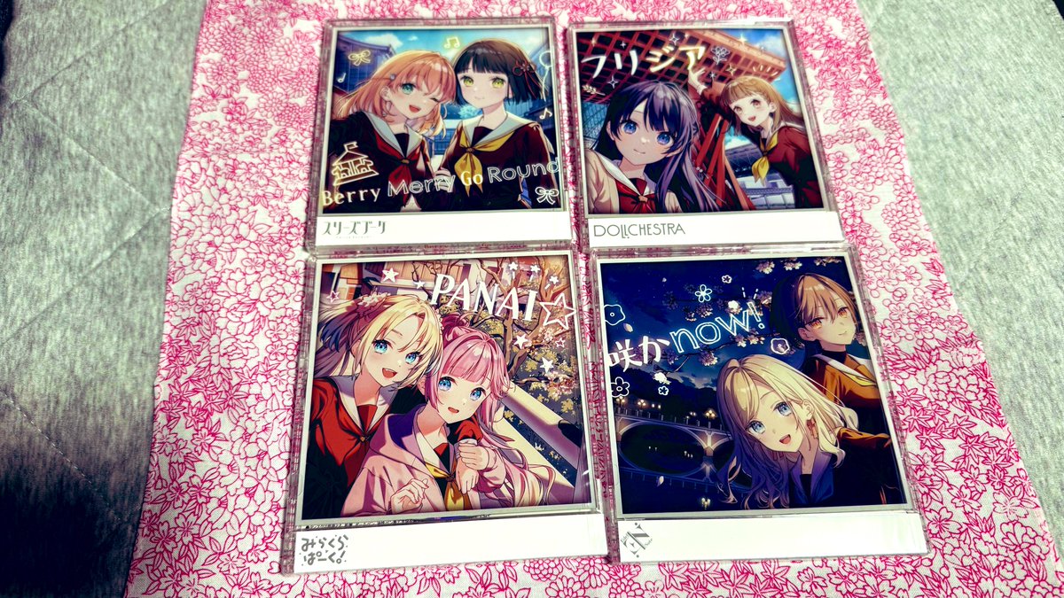 蓮ノ空劇場版 ユニットCD付前売券 ちゃんと全4種買いましたよ！よ