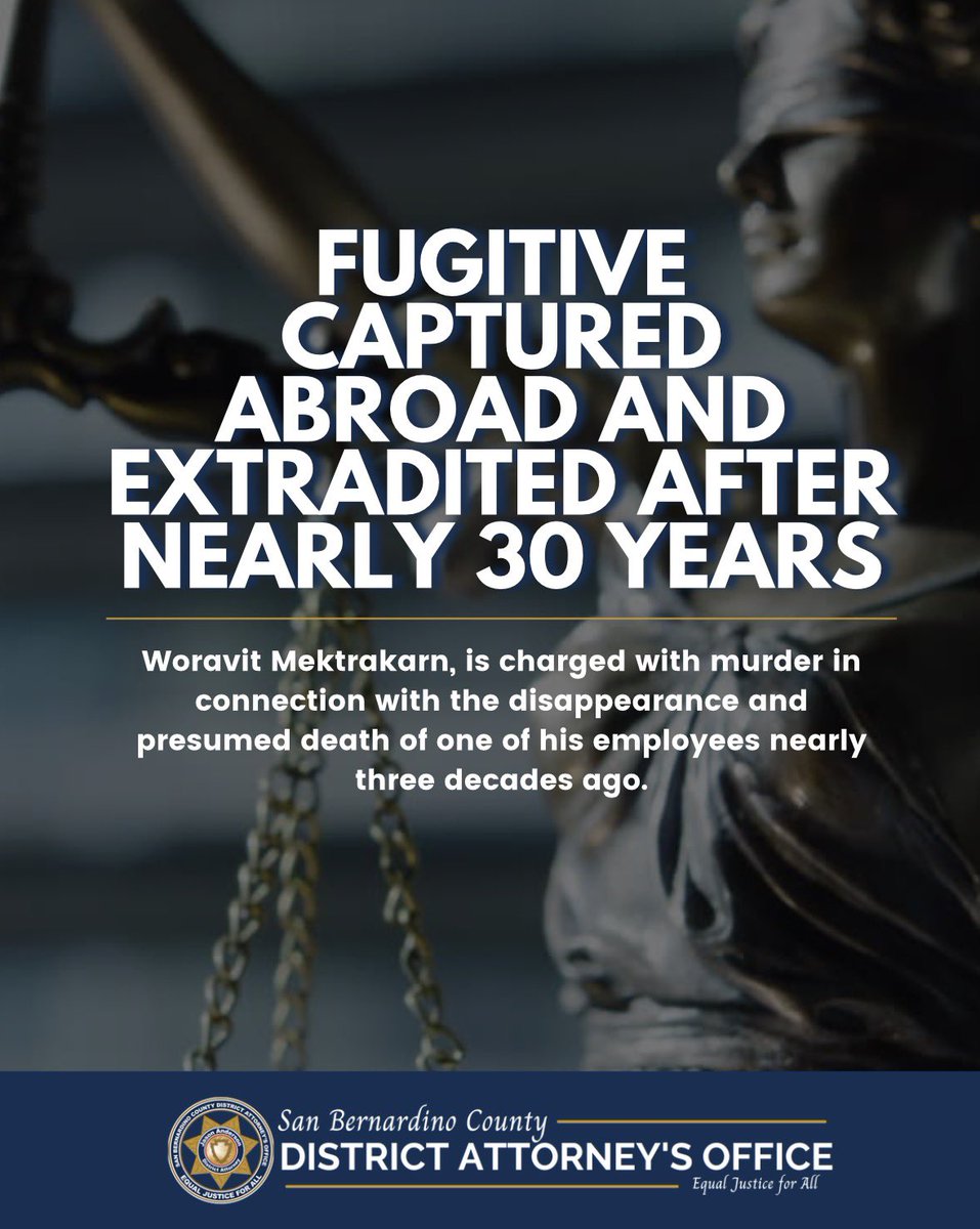 San Bernardino County District Attorney's Office tweet media