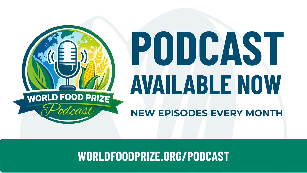 World Food Prize Foundation tweet media