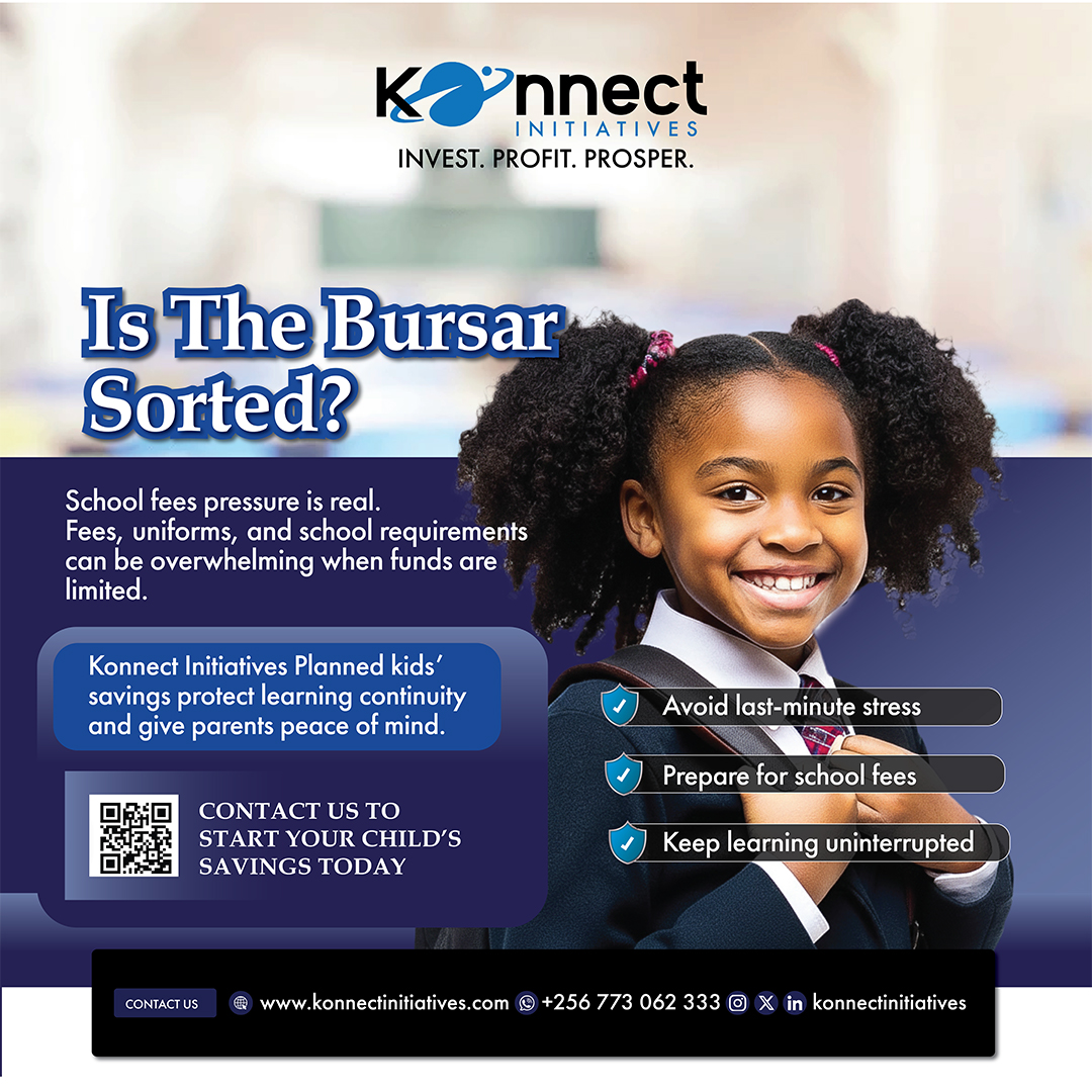 Konnect_Finance's tweet photo. With Konnect Initiatives Planned Kids’ Savings, you stay ahead — not stressed.

✅ No last-minute panic
✅ Prepared school fees
✅ Learning stays uninterrupted
✨ Start planning today. Peace of mind tomorrow.
📲 Scan the QR code or contact us now.

#SchoolFees #ParentingUG https://t.co/CtsKyzugy1