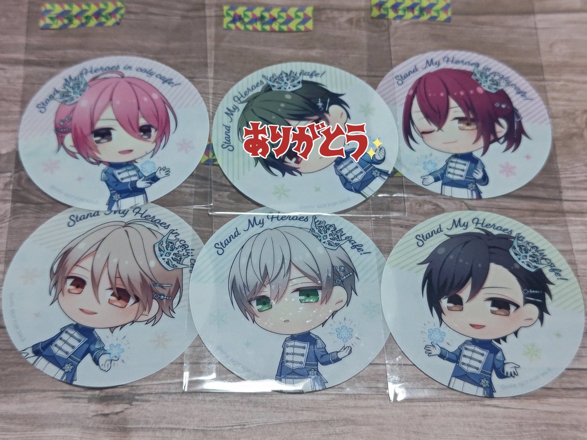 FSeigaku's tweet photo. 【交換】スタマイ  coly cafe 
コリー カフェ  コースター

(譲)
菅野、宝生２、ひかる、★大谷
★桧山、★荒木田、★朝霧

(求)●最優先
●青山∞、●関２、今大路、渡部、九条

★は１につき●２枚含む複数枚交換最優先
郵送にて交換希望 https://t.co/wHTh8u1Qt8