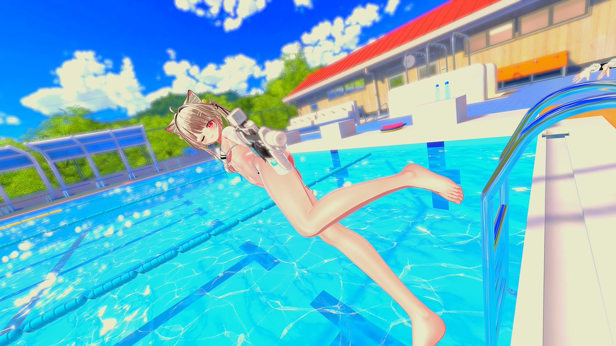 __ggoma__'s tweet photo. #VRChat 
#VRChatPhotography
모델
VRC ID - 장마철_ 님
『오빠랑 노니까 너무좋아 !♥』 https://t.co/rZOS35pxIq