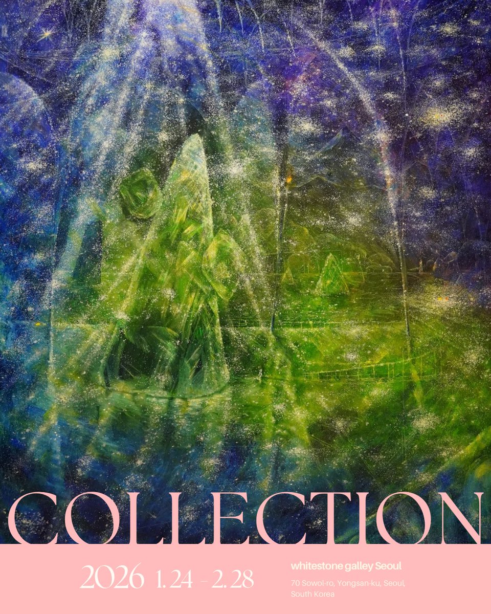 My works is shown in Seoul🇰🇷☀️
韓国で作品を展示していただいております

Gallery Collection exhibition
1.24 - 2.28 2026
📍whitestonegalley Seoul

Access
70 Sowol-ro, Yongsan-ku, Seoul, South Korea

Opening Hours
11:00 - 19:00

Closed
Monday

#karenshiozawa
#seoul
#현대미술