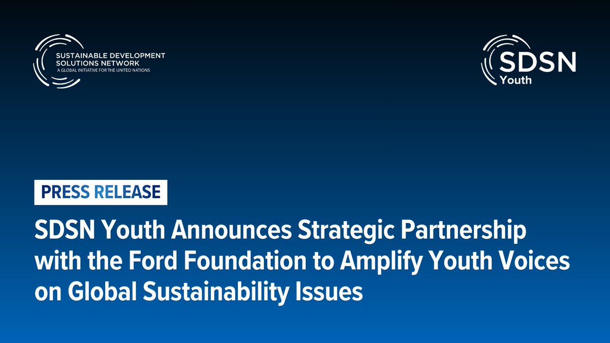 SDSN Youth tweet media