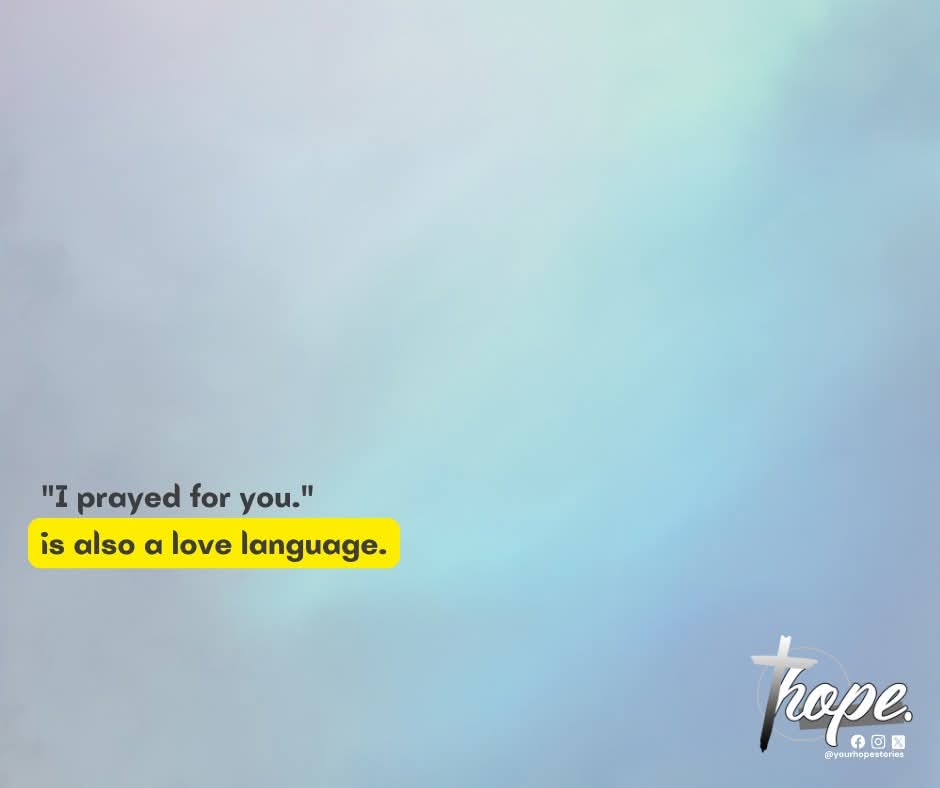 I chose to spend my quiet, private moments on your behalf.