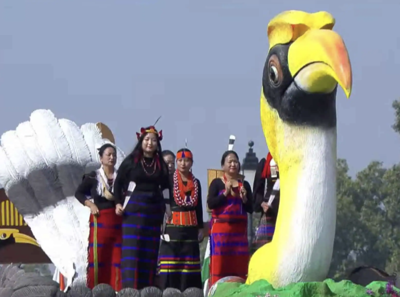 mattern_patch's tweet photo. The Nagaland / Hornbill jhanki was one of the coolest, I will defend that ten toes down. (Did anyone else try to Shazam the music?)

(Keeping up with the #RepublicDay Parade) https://t.co/TbanZOrxTH