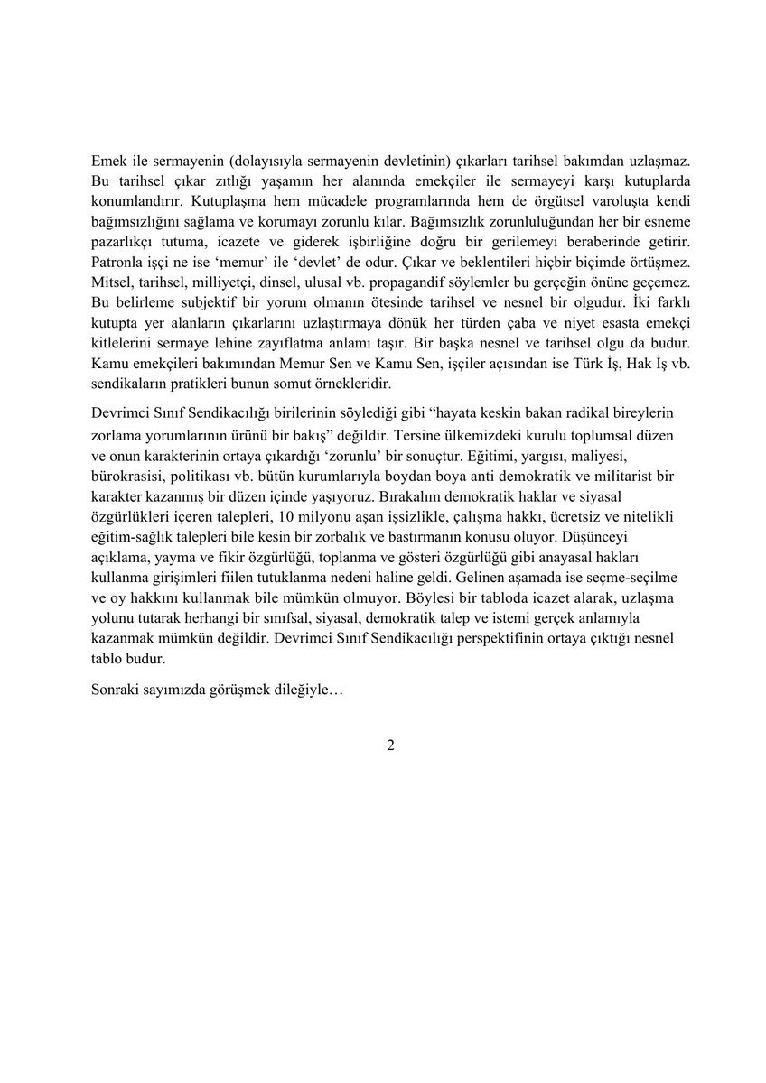 KÇB KİMDİR ve Neden Devrimci Sınıf Sendikacılığı Gereklidir?