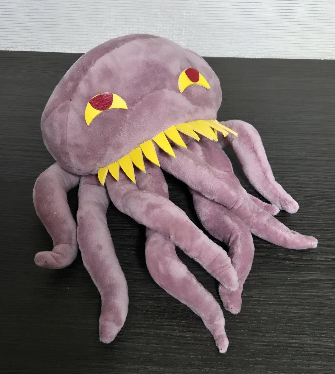 なんとまさかのオルトロスぬいが出来ました🐙✨️
足は自由自在に動きます！