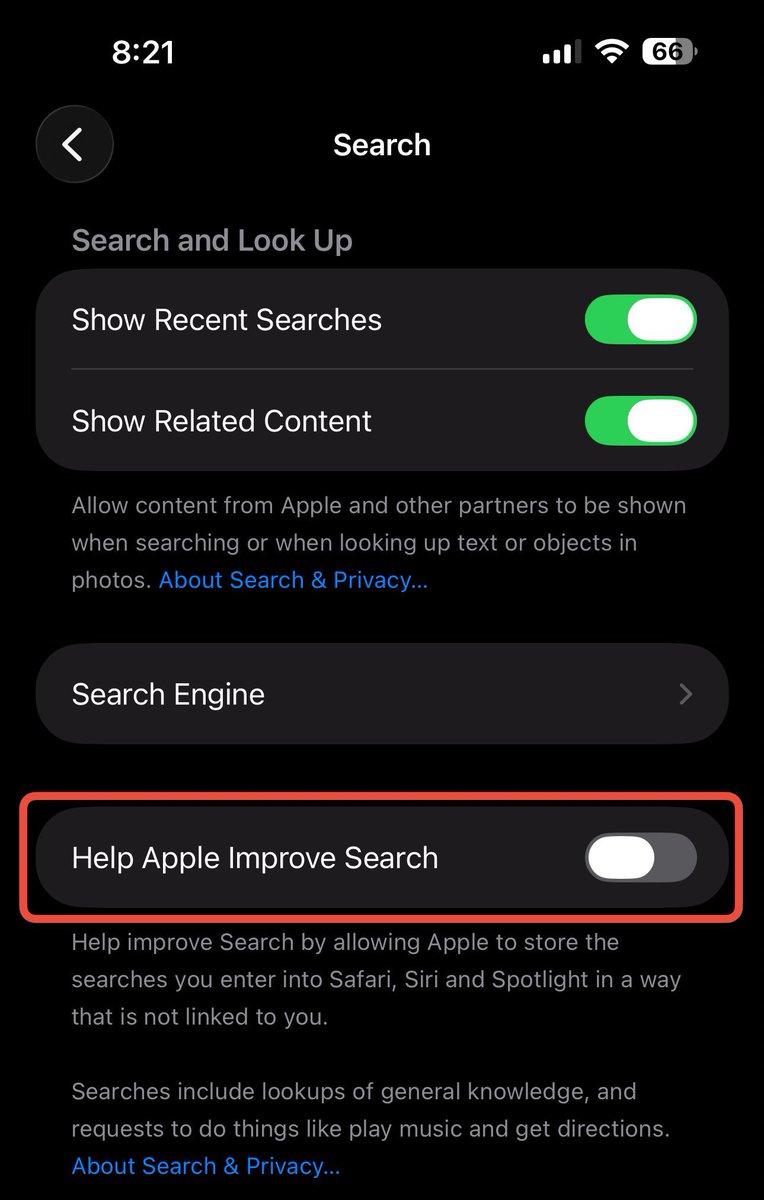 iamrollandex's tweet image. Disable these privacy settings on your iphone and thank me later