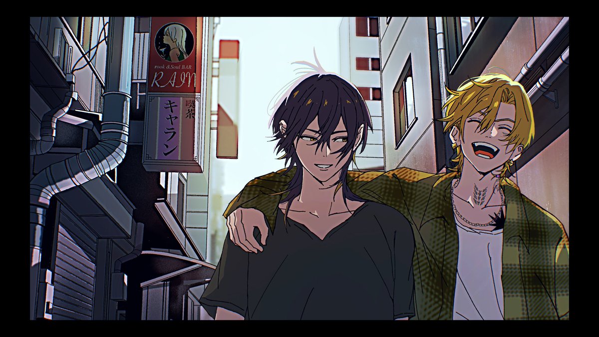 この度Paradox Live 武雷管のルーツを描く
新MV「Back In The Day 」MVイラストを担当させて頂きました！

#ParadoxLive   #武雷管